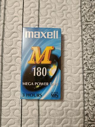 Cinta VHS Maxell NUEVA