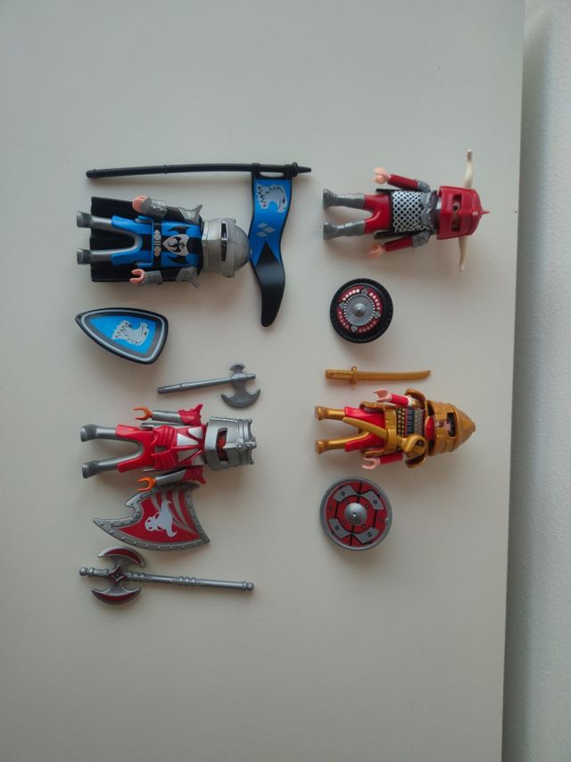 Set de guerreros Playmobil