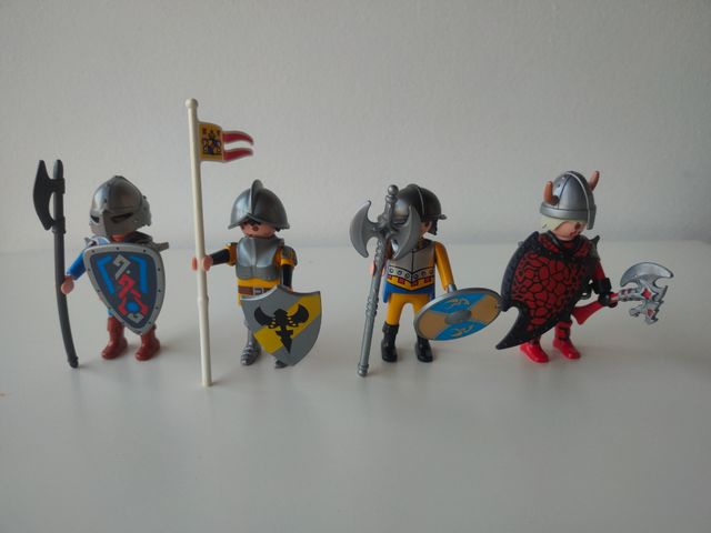 Set de guerreros Playmobil