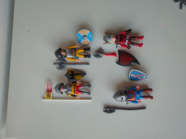 Set de guerreros Playmobil