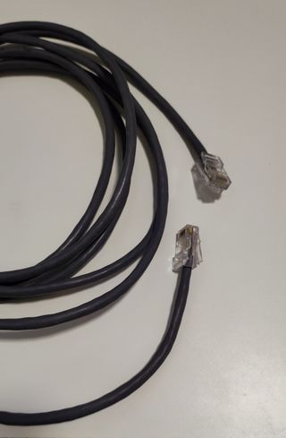 Cable de red ficha RJ45 alta velocidad 2 metros