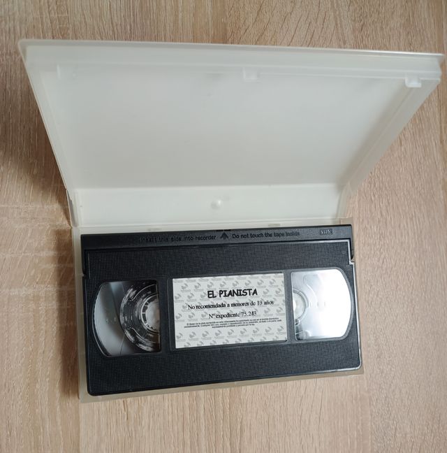 Película VHS EL PIANISTA Roman Polanski