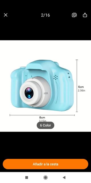 Cámara digital children