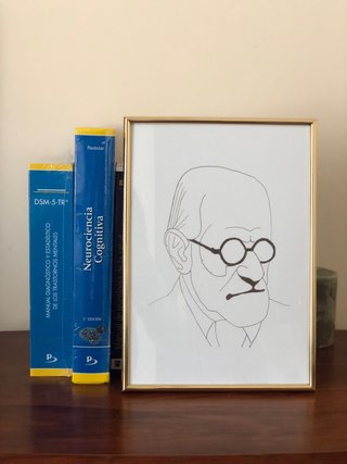 Sigmund Freud. Psicoanalisis Psicologia Despacho