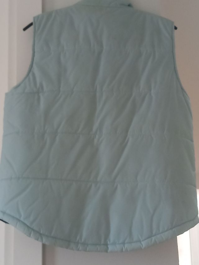Chaleco juvenil  acolchado azul claro