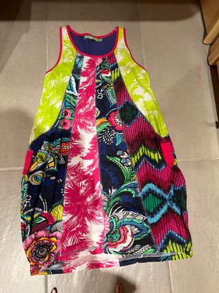 Vestido niña desigual
