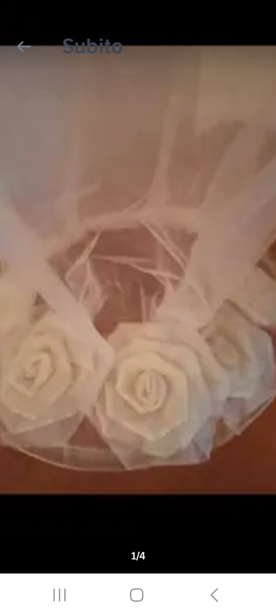 Lanterne nr 5 in tulle per balconi giard