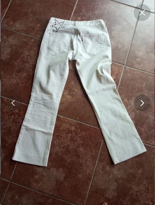 Vaquero Blanco Levi's
