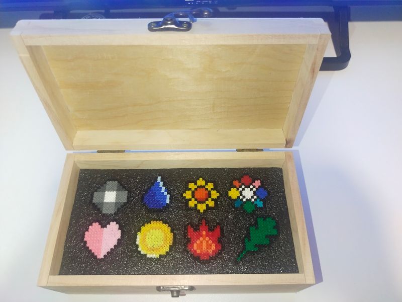 Imagen de Caja medallas Pokémon 