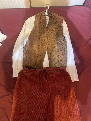 Traje Medieval adulto campesino o pescador