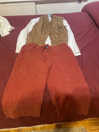 Traje Medieval adulto campesino o pescador