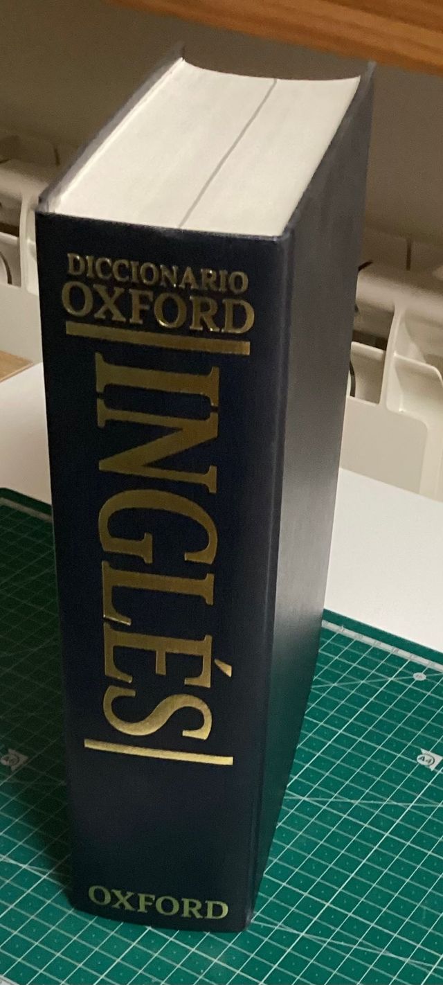 diccionario OXFORD ESPAÑOL INGLES 1998
