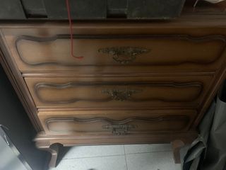 Mueble antiguo madera con cajones , buen estado