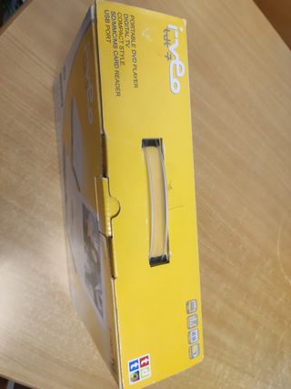 Reproductor de DVD y TV Digital portátil