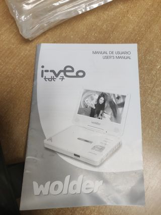 Reproductor de DVD y TV Digital portátil