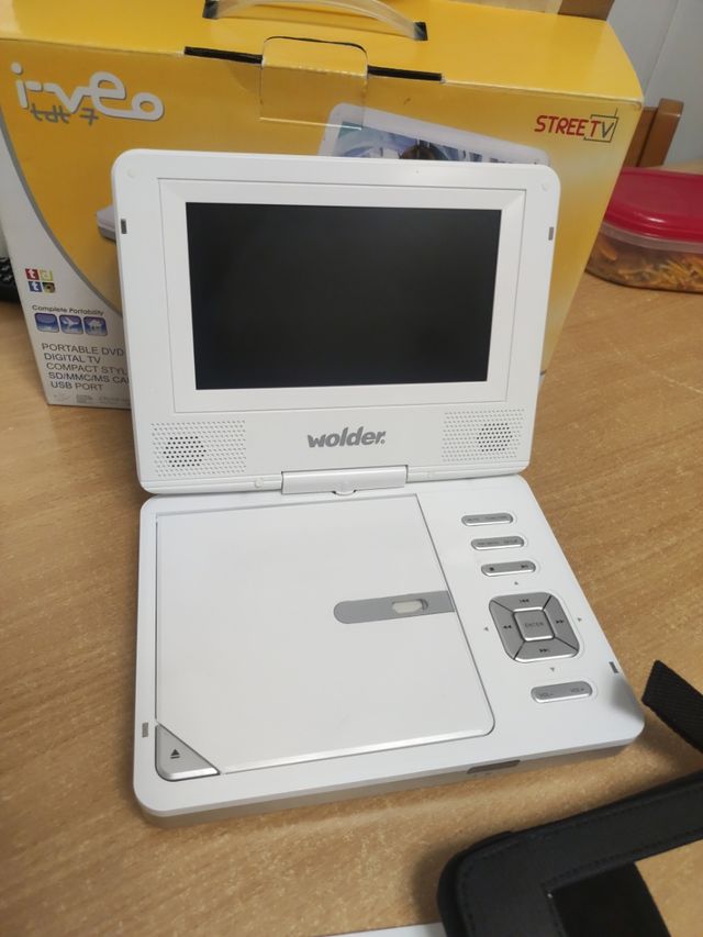 Reproductor de DVD y TV Digital portátil
