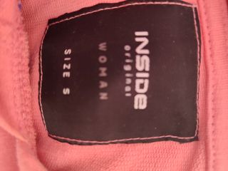 Sudadera rosa inside