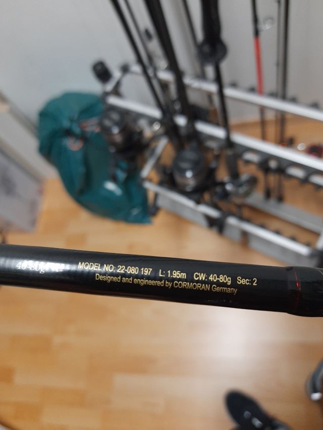 caña cormoran Black bull hc 40/80gr