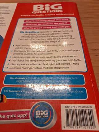 Libros de Inglés Big Questions