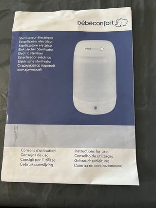 Esterilizador bebés