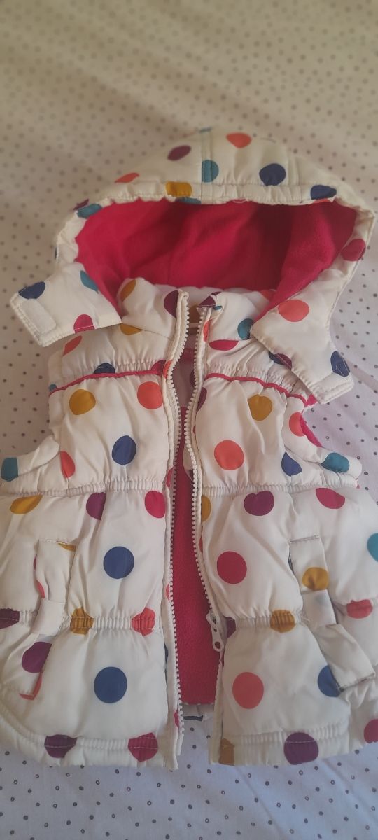 chaleco niña talla 12 meses