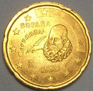 20 CENTIMOS ESPAÑA 1999