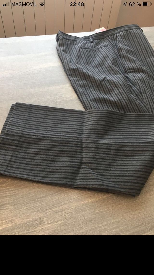 Pantalon a rayas para Señor