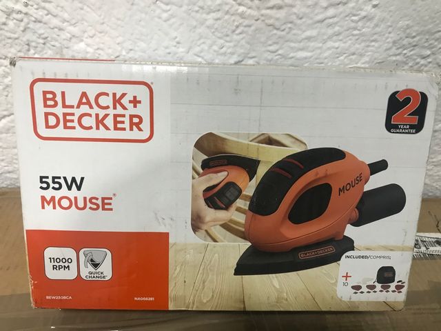 black + decker 55w mouse
