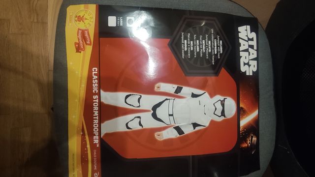 Disfraz Star Wars Stormtrooper. Talla 5-6.