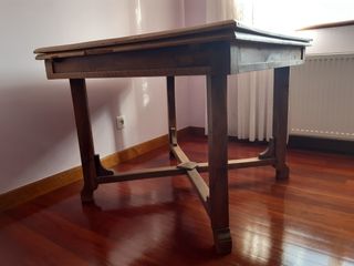 Mesa Madera comedor antigua extensible