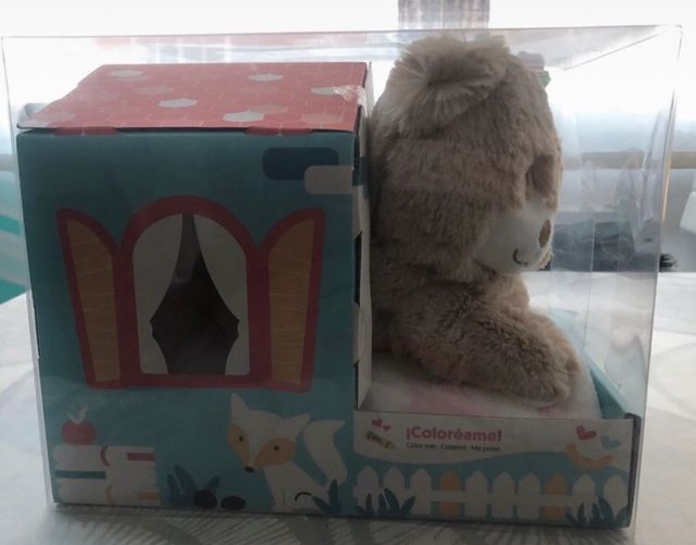 Conjunto peluche y manta