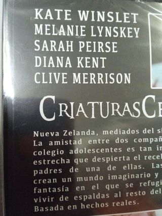 Película DVD Criaturas celestiales