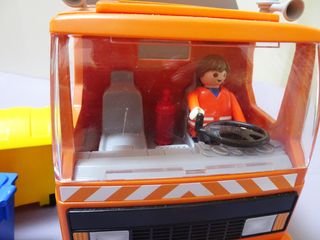 PLAYMOBIL CAMIÓN RECOGIDA BASURA