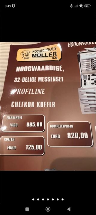 Maletín de cuchillos Müller