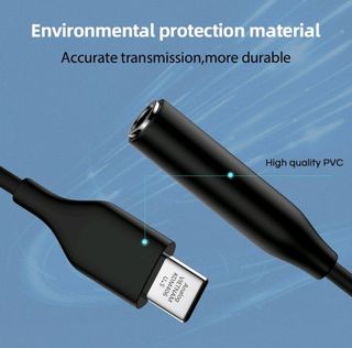 Adaptador cable auriculares tipo C a 3,5mm.Samsung