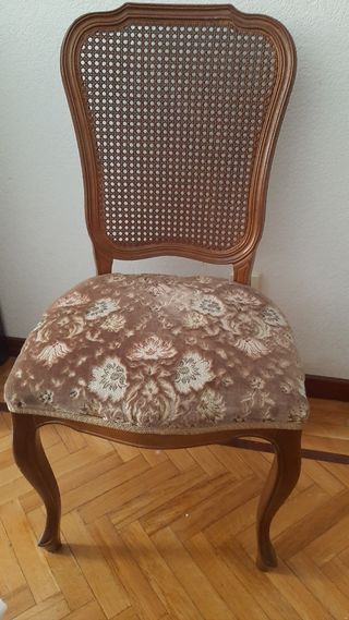 6 sillas estilo Luis XV. Urge venta!