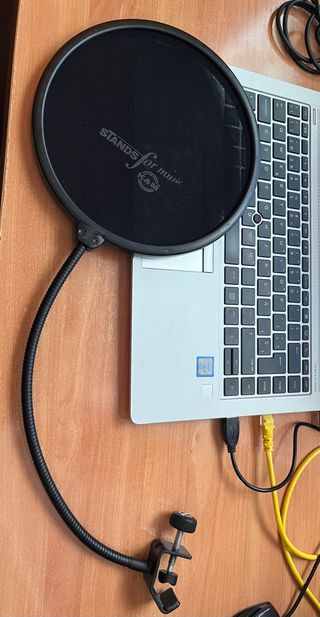 K&M Popkiller - Antivientos microfono estudio. 