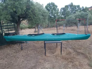 Kayak Piragua Prijon Capri 2 plazas verde 4.5m