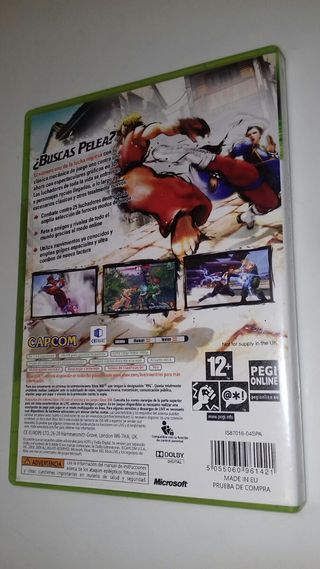 STREET FIGHTER IV COMPLETO XBOX 360