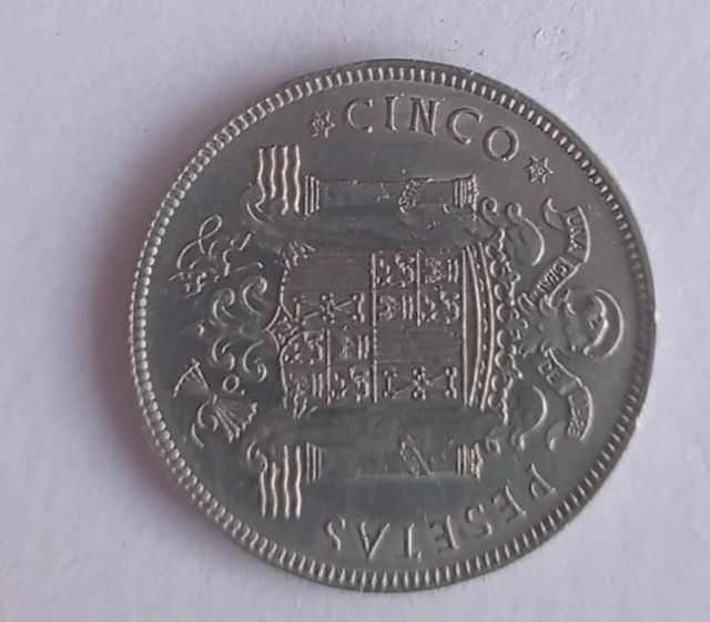 Moneda 5 pesetas 1949*49 Madrid Franco