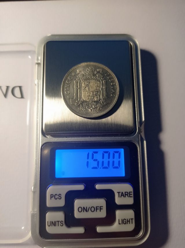 Moneda 5 pesetas 1949*49 Madrid Franco