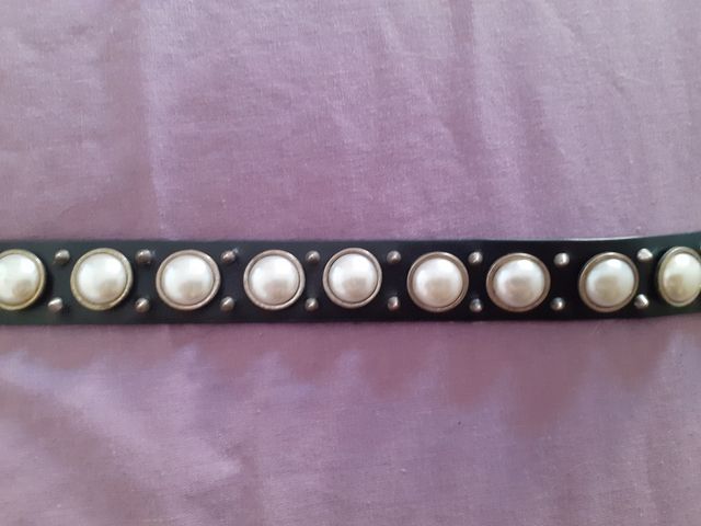 Gargantilla perlas de Zara