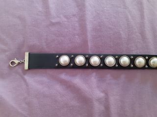 Gargantilla perlas de Zara