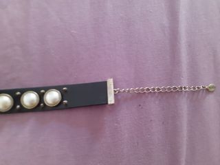 Gargantilla perlas de Zara