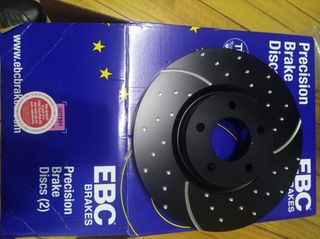 Discos delanteros Mazda 3 MPS EBC GD7501