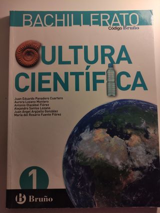 Cultura Científica. 1 bachillerato.