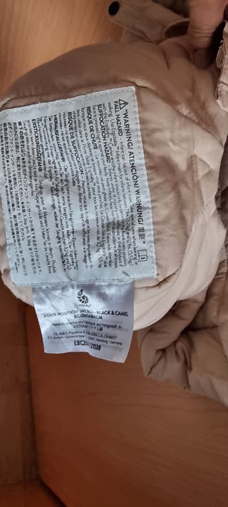 Adaptador para mochila portabebe Ergobab