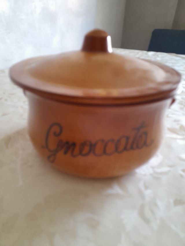 Set ciotole e paiolo in terracotta