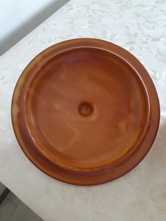 Set ciotole e paiolo in terracotta