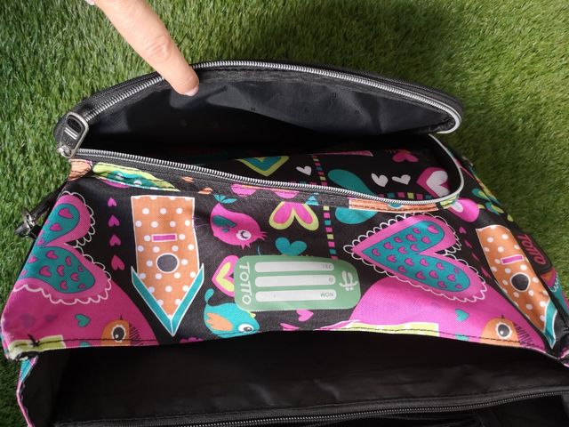 Mochila/cartera sin ruedas totto
